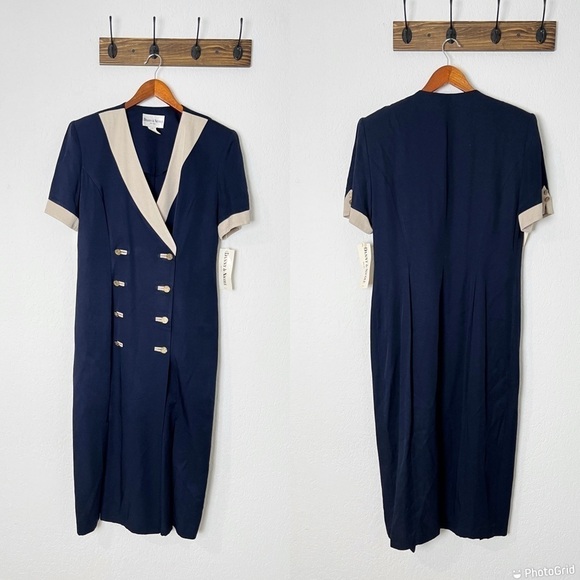 Danny & Nicole Dresses & Skirts - Danny & Nicole Vintage Long Blazer Dress